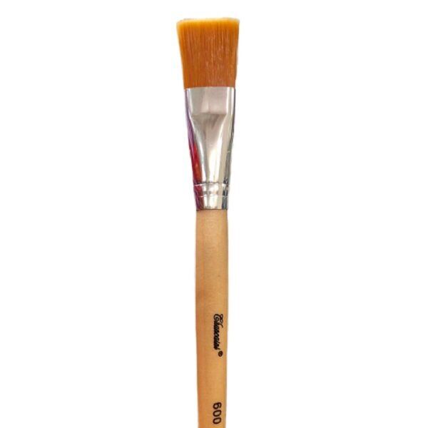 [HCM]Cọ Quét Mặt Nạ Cán Gỗ lông mềm mịn dài 19cm