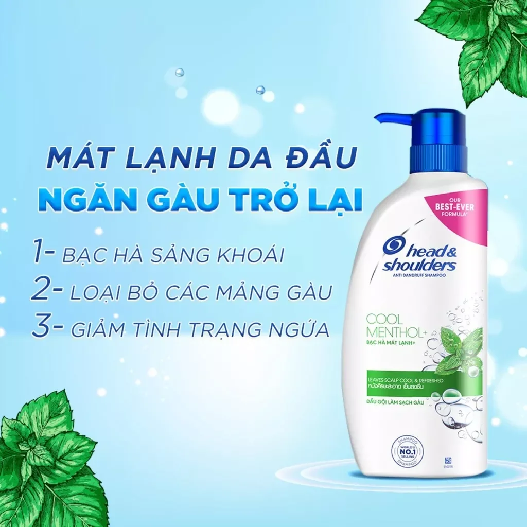Dầu gội Head and shoulder Thái Lan 850ml