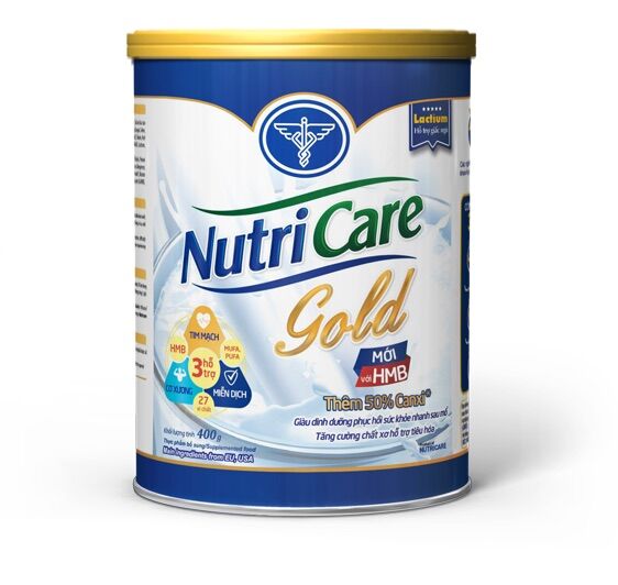 mẫu mới - Sữa bột Nutricare Gold lon 900g - date mới