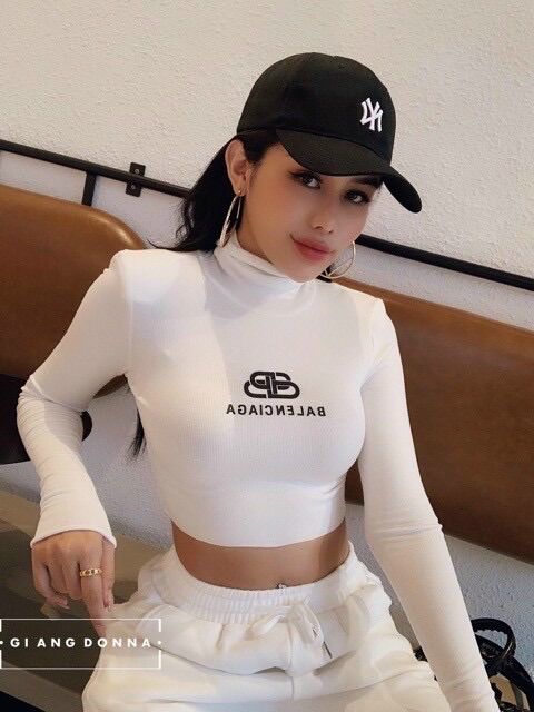 [HCM]ÁO CỔ LỌ TAY DÀI