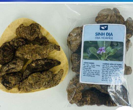 500gr củ sinh địa ( củ sanh địa ) củ khô thơm sạch.