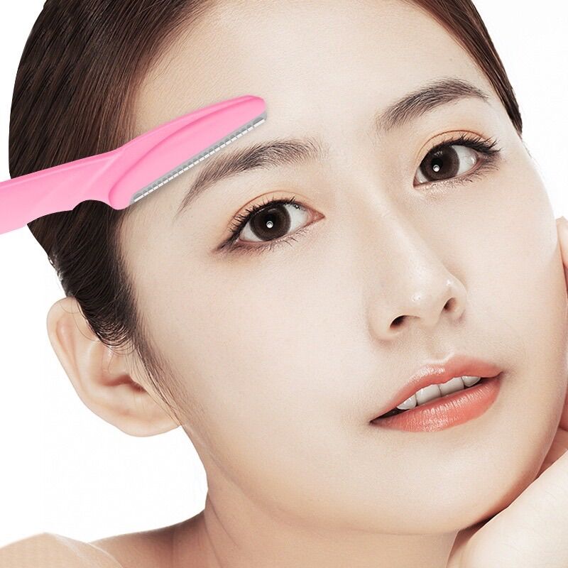 Bộ dao cạo tỉa lông mày 2 lưỡi Ailin