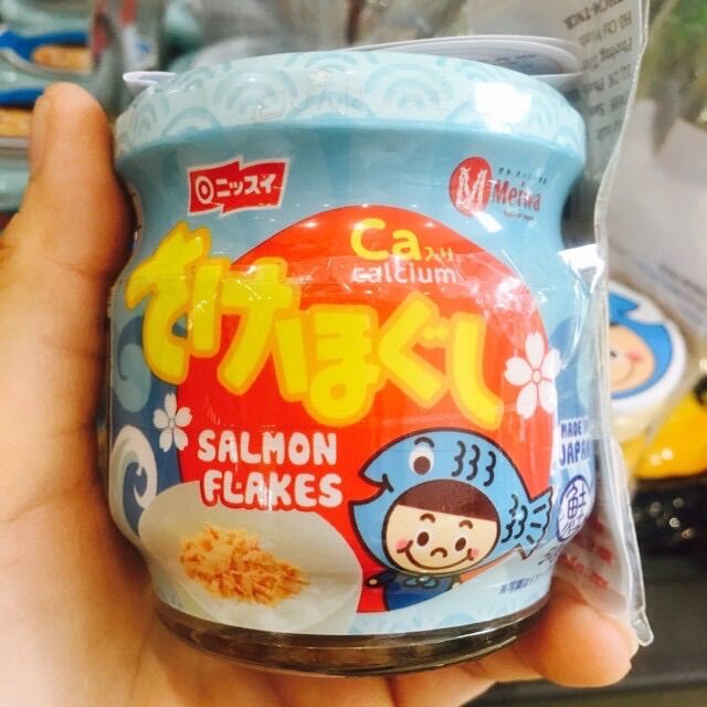 Ruốc cá hồi Meiwa Nhật Bản 50g cho bé