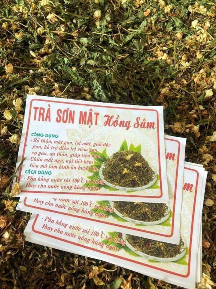 Trà Sơn mật hồng sâm 120k/kg
