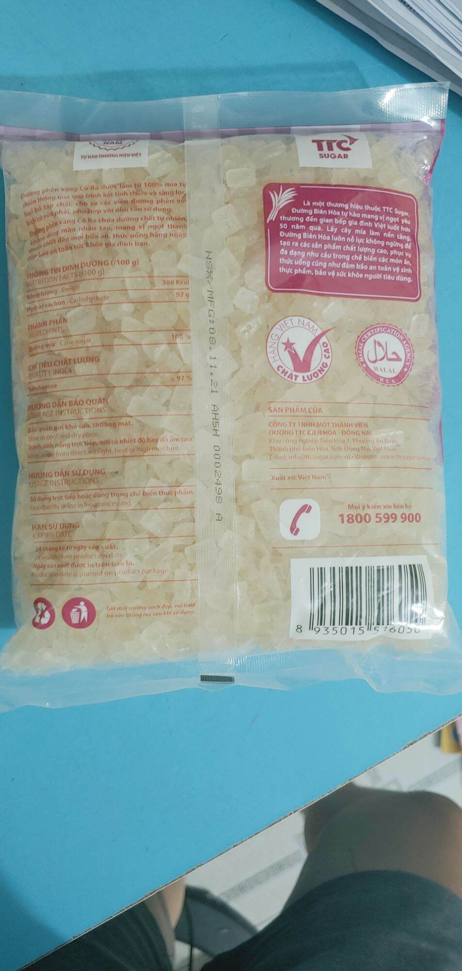 Đường phèn Cô Ba bịch 1kg
