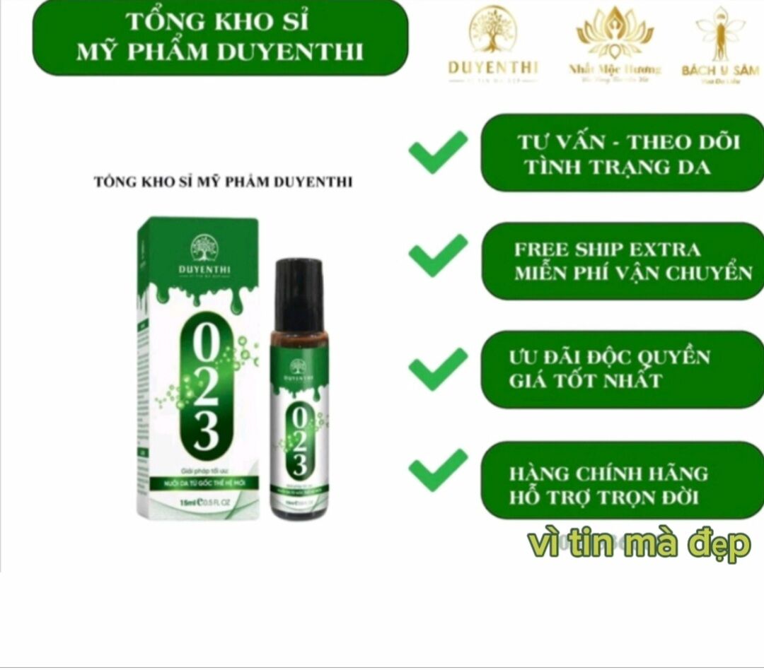 023 BÁCH Y SÂM DUYÊN THỊ 15ml nuôi da từ gốc