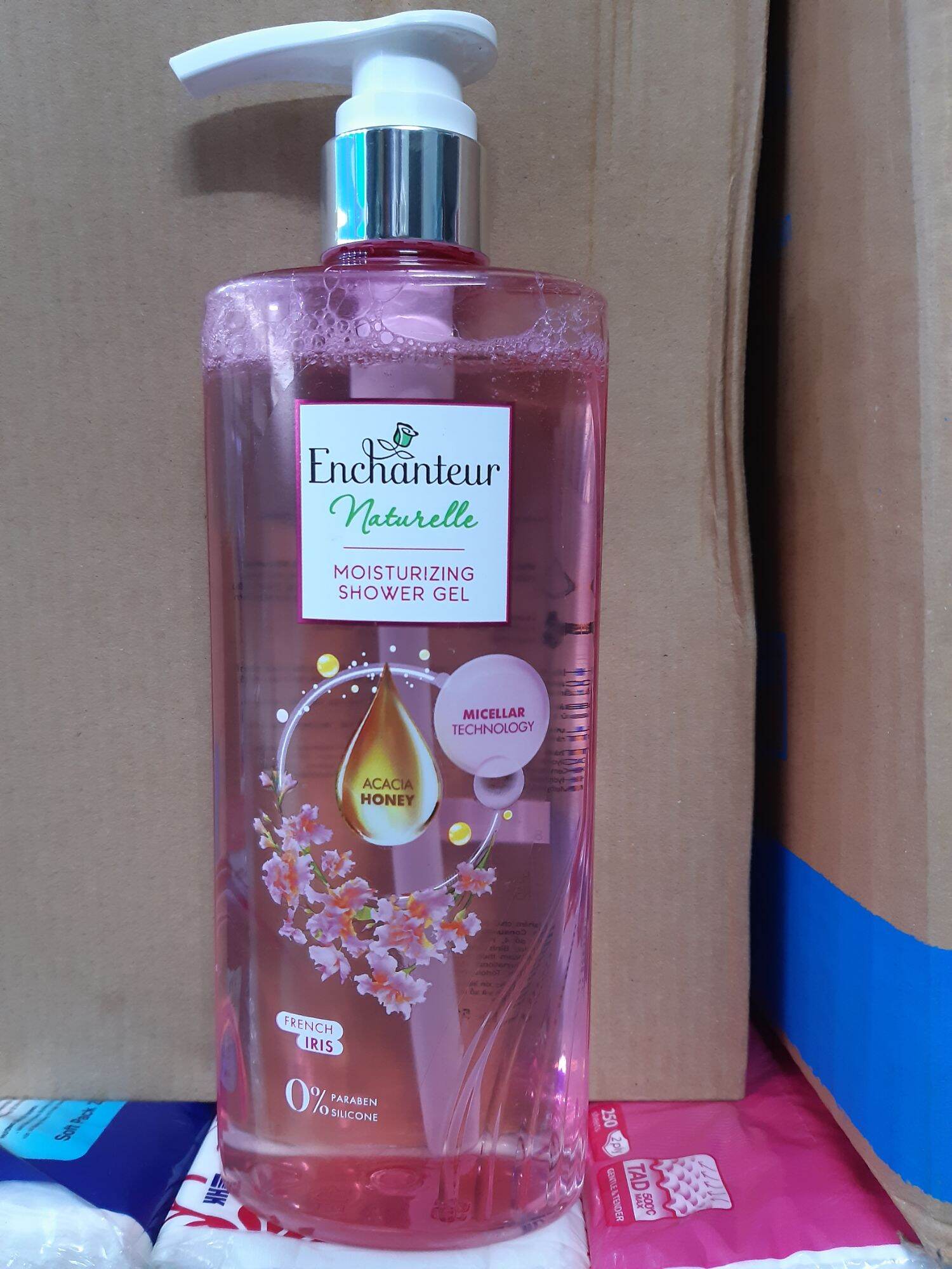 Sữa tắm enchanteur hương hoa iris mới