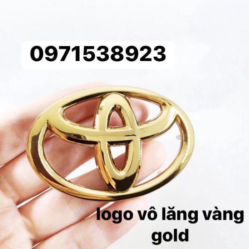Logo vô lăng hay còn gọi là biểu tượng vô lăng màu vàng toyota chuyên dụng cho tất cả các dòng xe toyota.