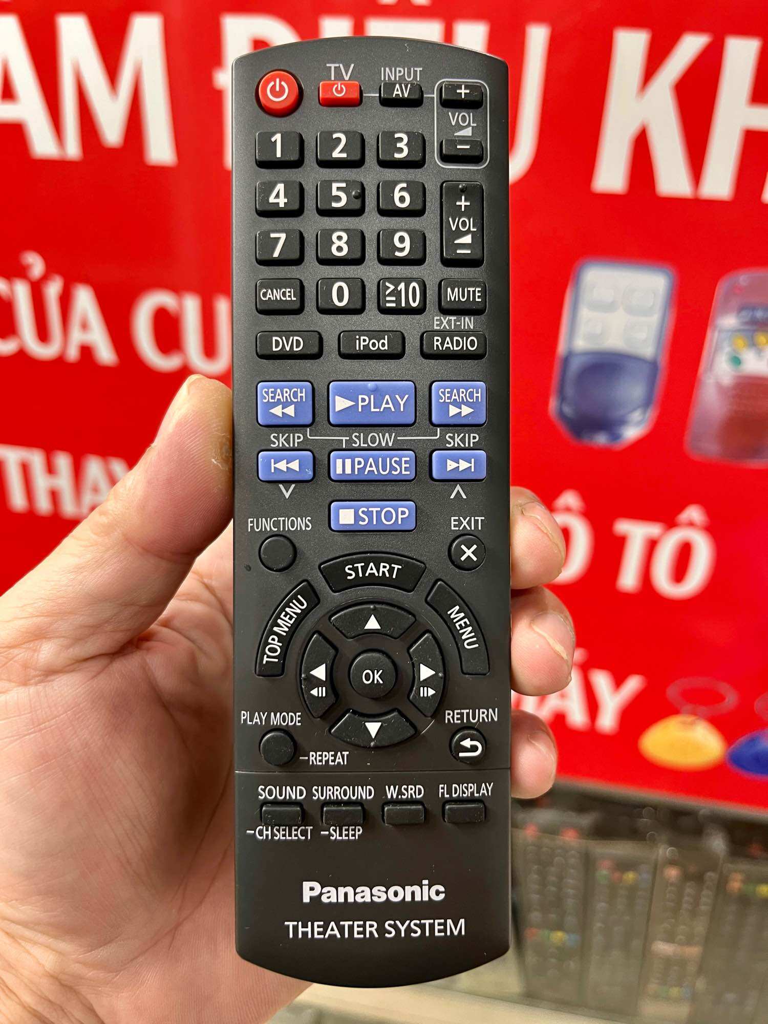 Điều khiển dàn 5.1 panasonic hàng chính hãng.