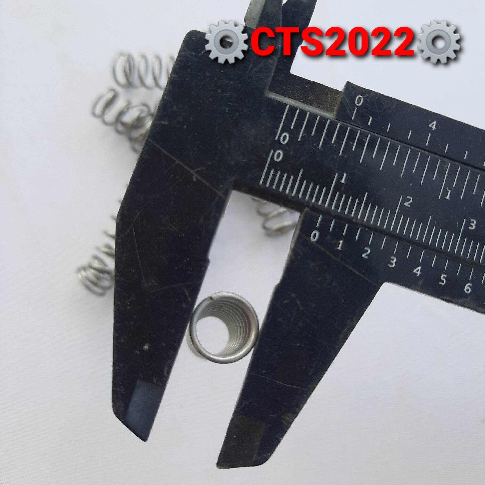 Lò xo nén inox304 phi 10mm sợi 1mm