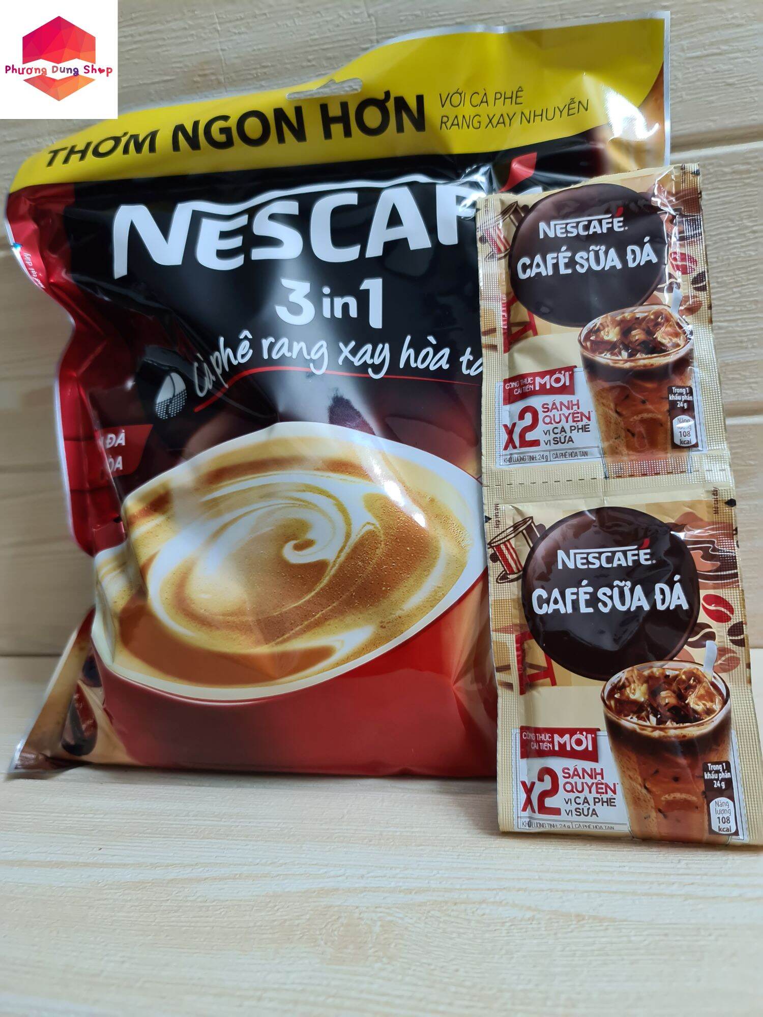 Nescafe 3 in 1 46 gói x 17 g - đỏ