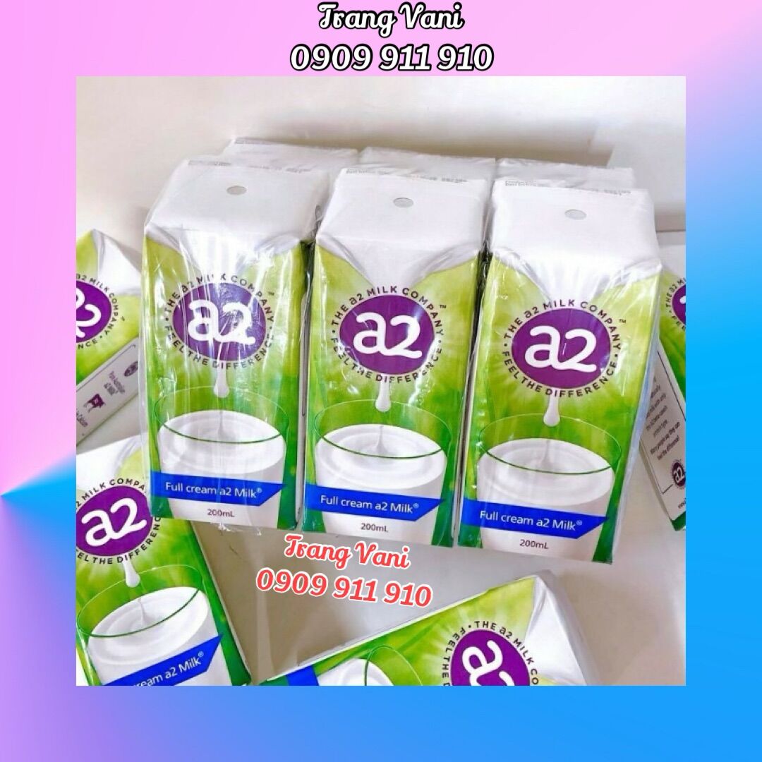 Sữa nước a2 úc. thùng 24 hộp date 2023