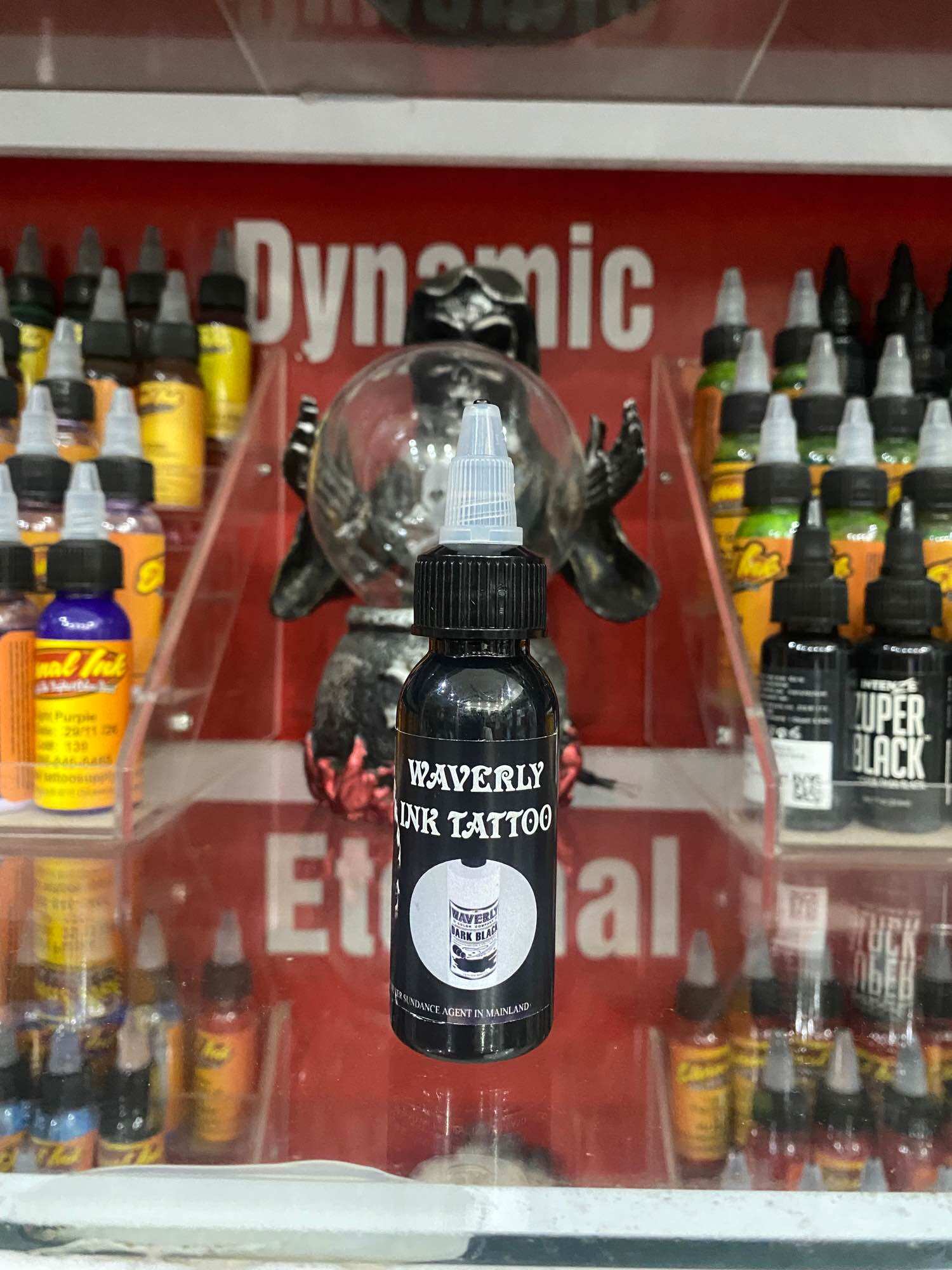 Mực xăm Waverly ink Tattoo 30ml đen bóng