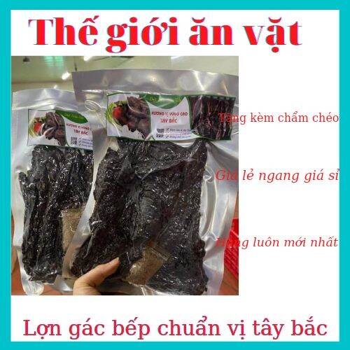 500gr thịt lợn gác bếp chuẩn vị tây bắc tặng kèm chẩm chéo