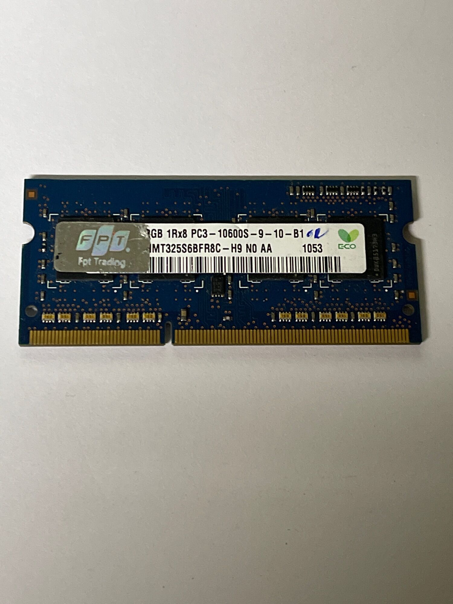 RAM Laptop 2Gb DDR3 cũ tháo máy Bus 10600S