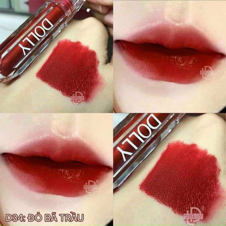 Son kem siêu lì Dolly hàng chính hãng (lựa màu son tùy thích, inbox shop để nhắn màu son nhé)