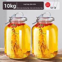 KuaKe | Bình Ngâm Rượu Thủy Tinh Cao Cấp 5L 