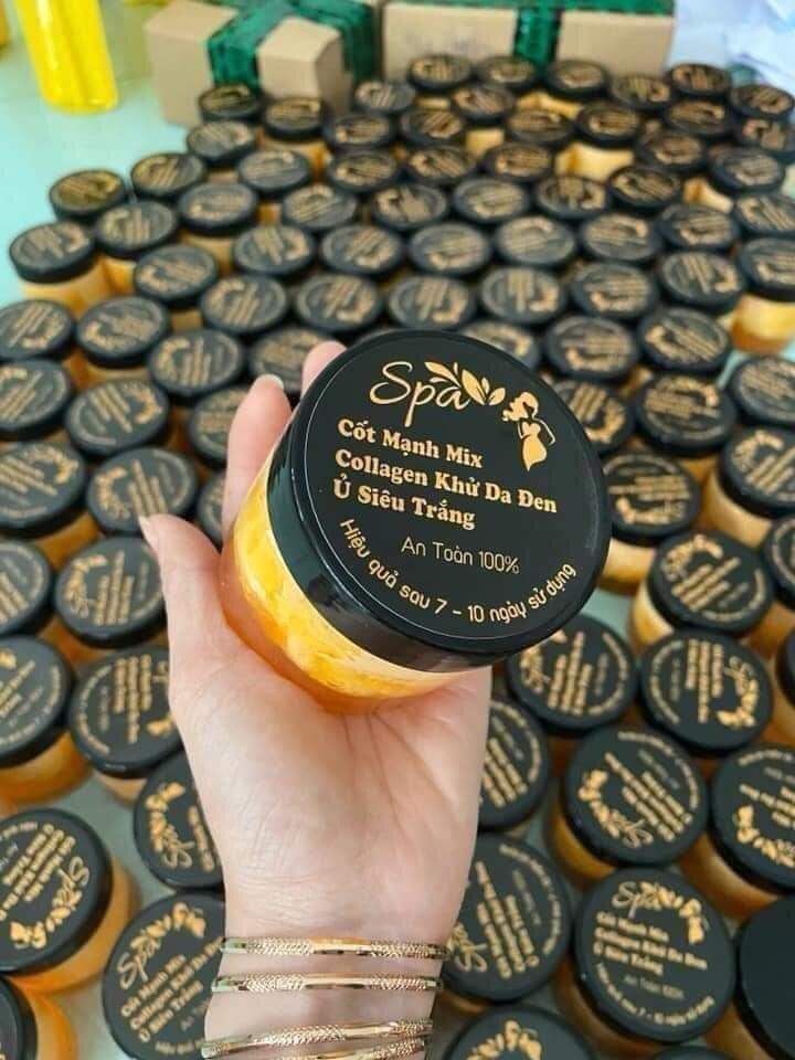 Kem body cốt ủ siêu Trắng dành cho da đen lỳ