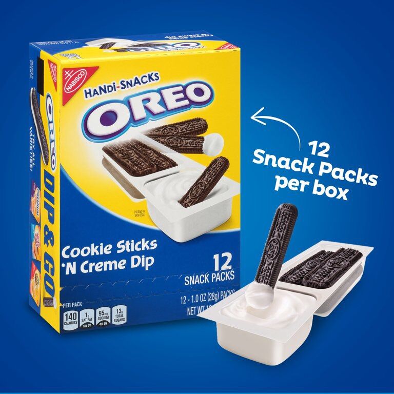 [Must Try] Bánh que Oreo chấm kem sữa Nabisco