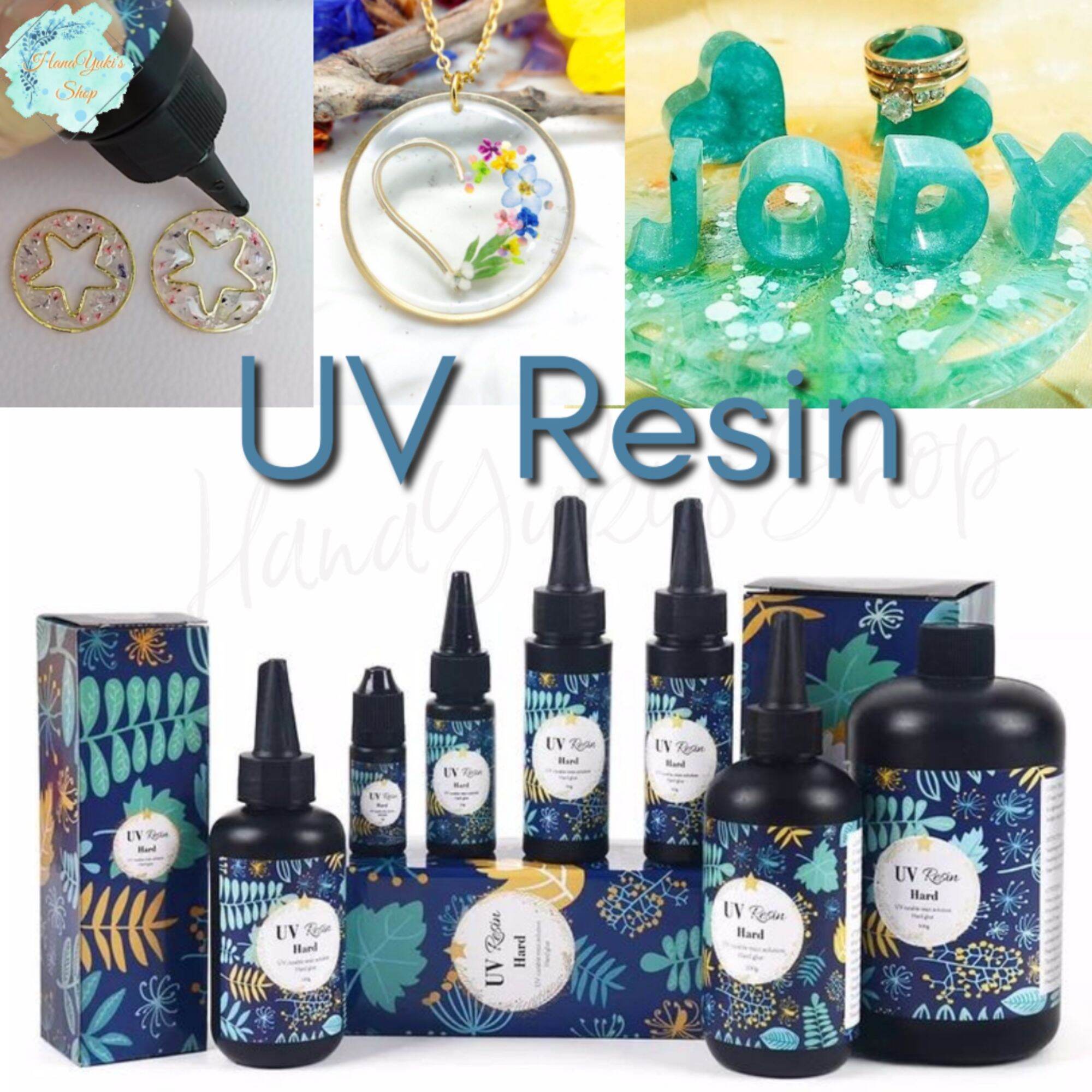 Resin UV dùng trong thủ công thích hợp làm trang sức, đồ dùng nhỏ xinh xắn....