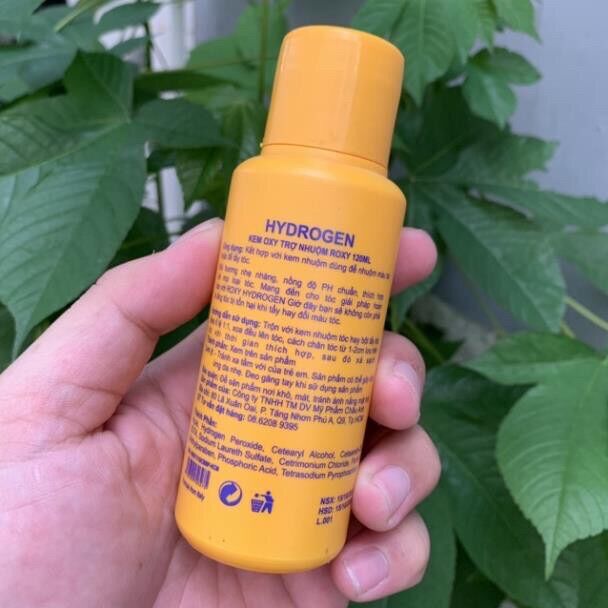 [HCM]Kem oxy trợ nhuộm cao cấp Oxy thơm Roxy 120ml