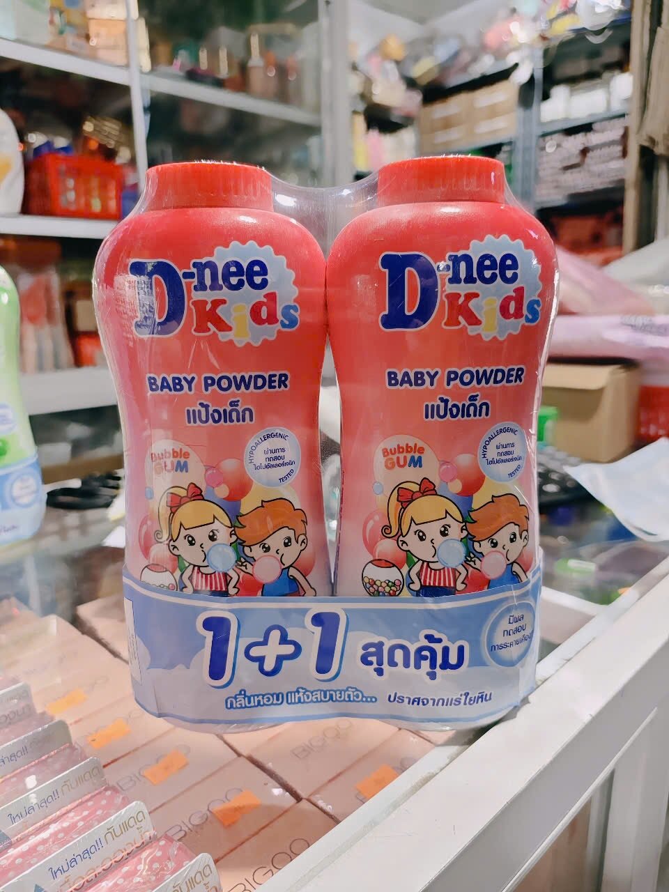 COMBO 2 PHẤN RÔM THƠM DNEE 350G THÁI LAN ( 250g x 2 chai )