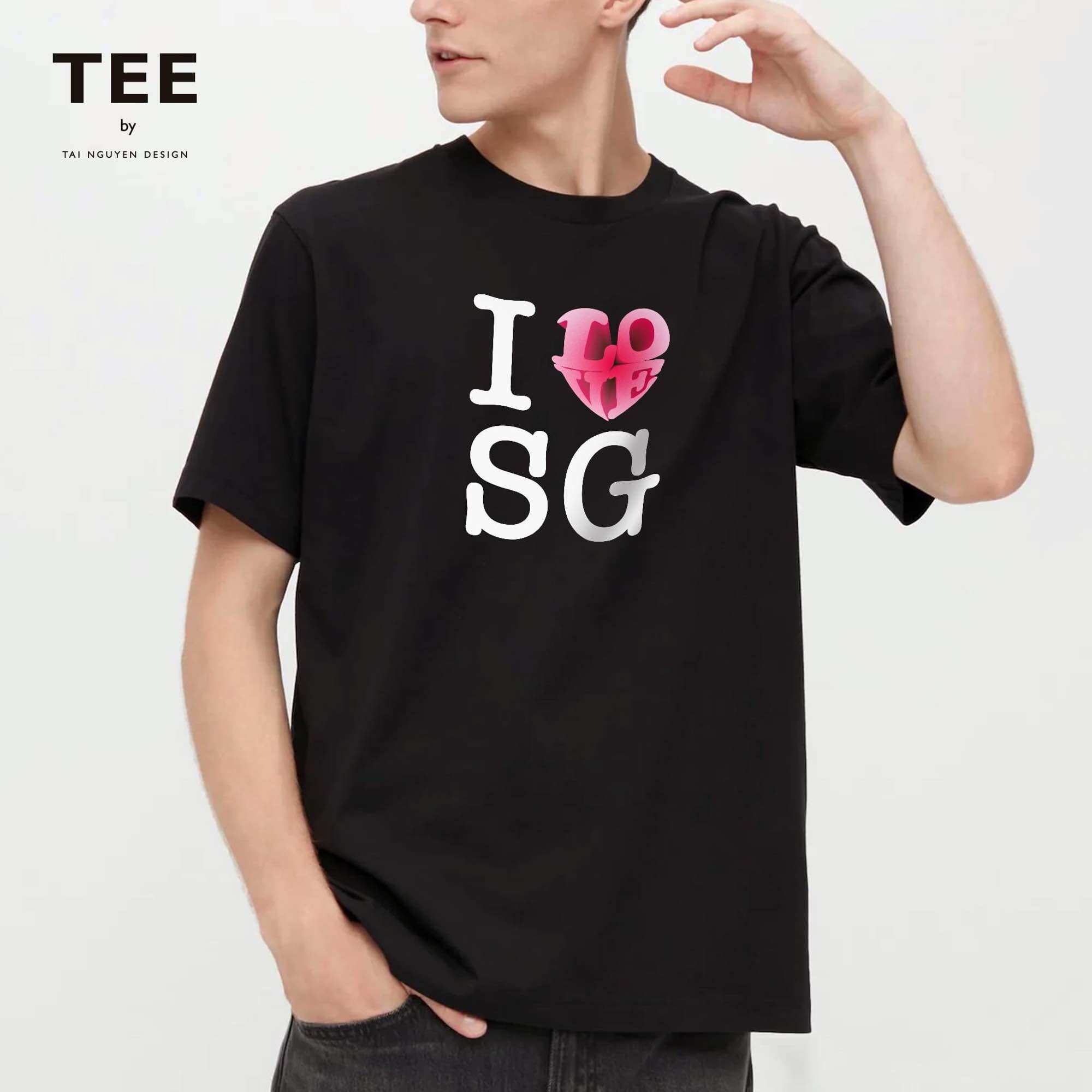 Áo thun unisex i❤️saigon