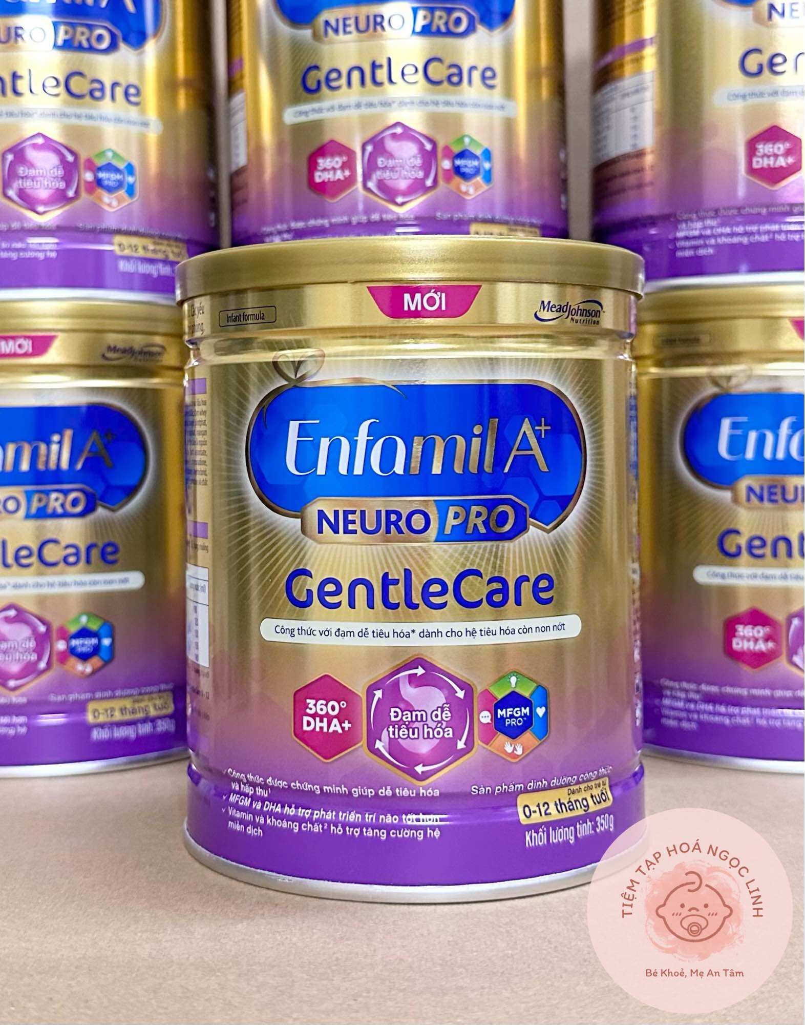 Sữa bột ENFAMIL A+ GENTLE CARE (0-12 tháng tuổi) 350g