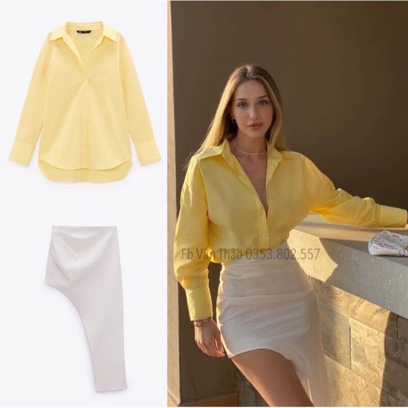 Áo sơ mi zara xuất xịn