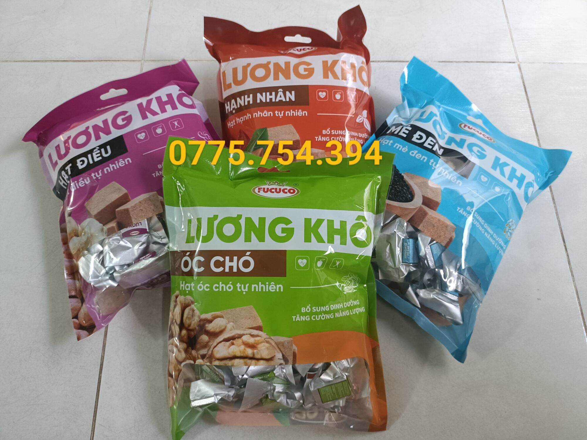 💥💥Combo 4gói lương khô FuCuCo 💥💥