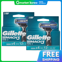 Gillette | Lưỡi dao cạo Gillette Mach3 Manual (vỉ 4 lưỡi) x 2