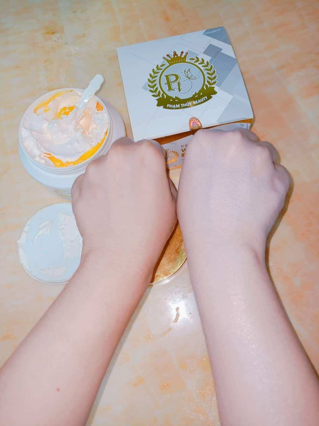Kem body cốt luxury siêu trắng spf45+