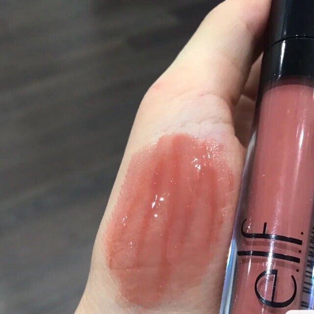 Son bóng ELF Lip Plumping Gloss #mochatwist - hồng cam pha nâu