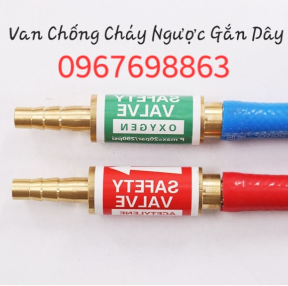 Van Chống Cháy Ngược_Van 1 Chiều_Van An Toàn