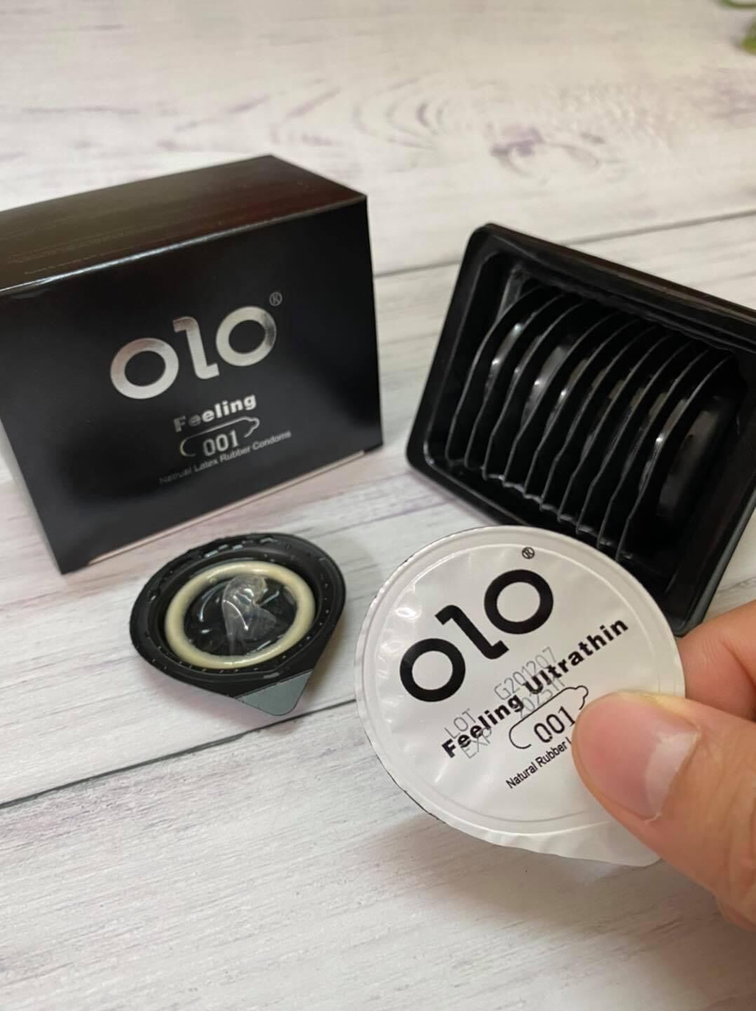 Bao cao su OLO Feeling Ultrathin siêu mỏng 0,01mm