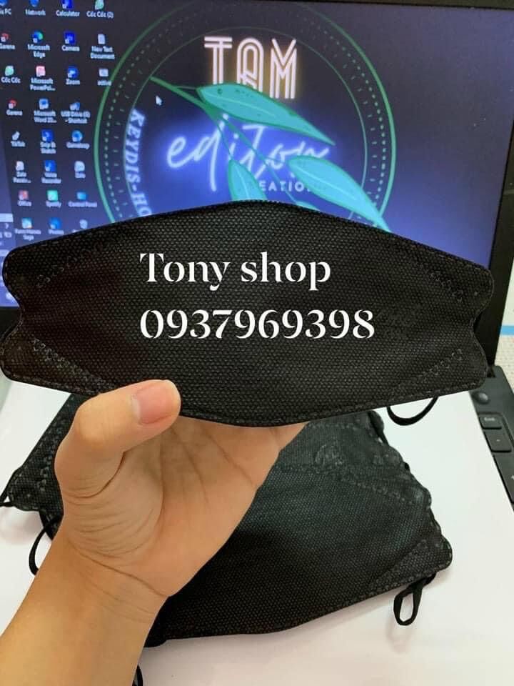 Khẩu trang hoàng Dũng KF94 4D loại 1