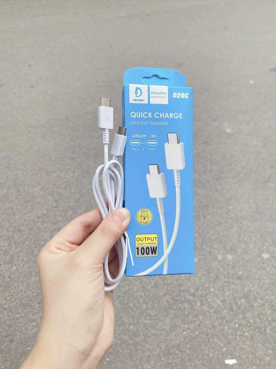 Dây sạc 2 đầu Type-C