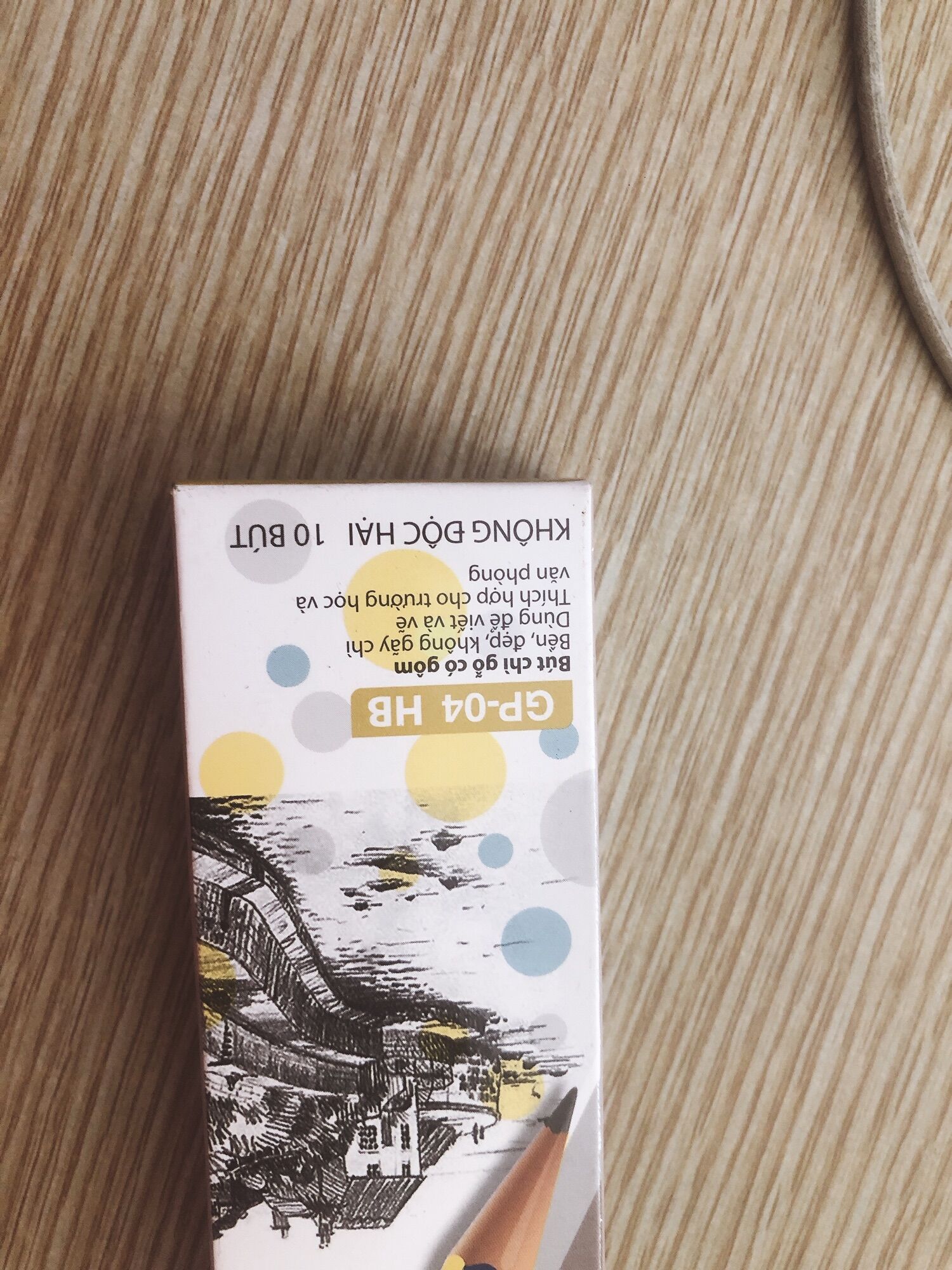 Bút chì thiên long GP-04 HB ( 5 cây )