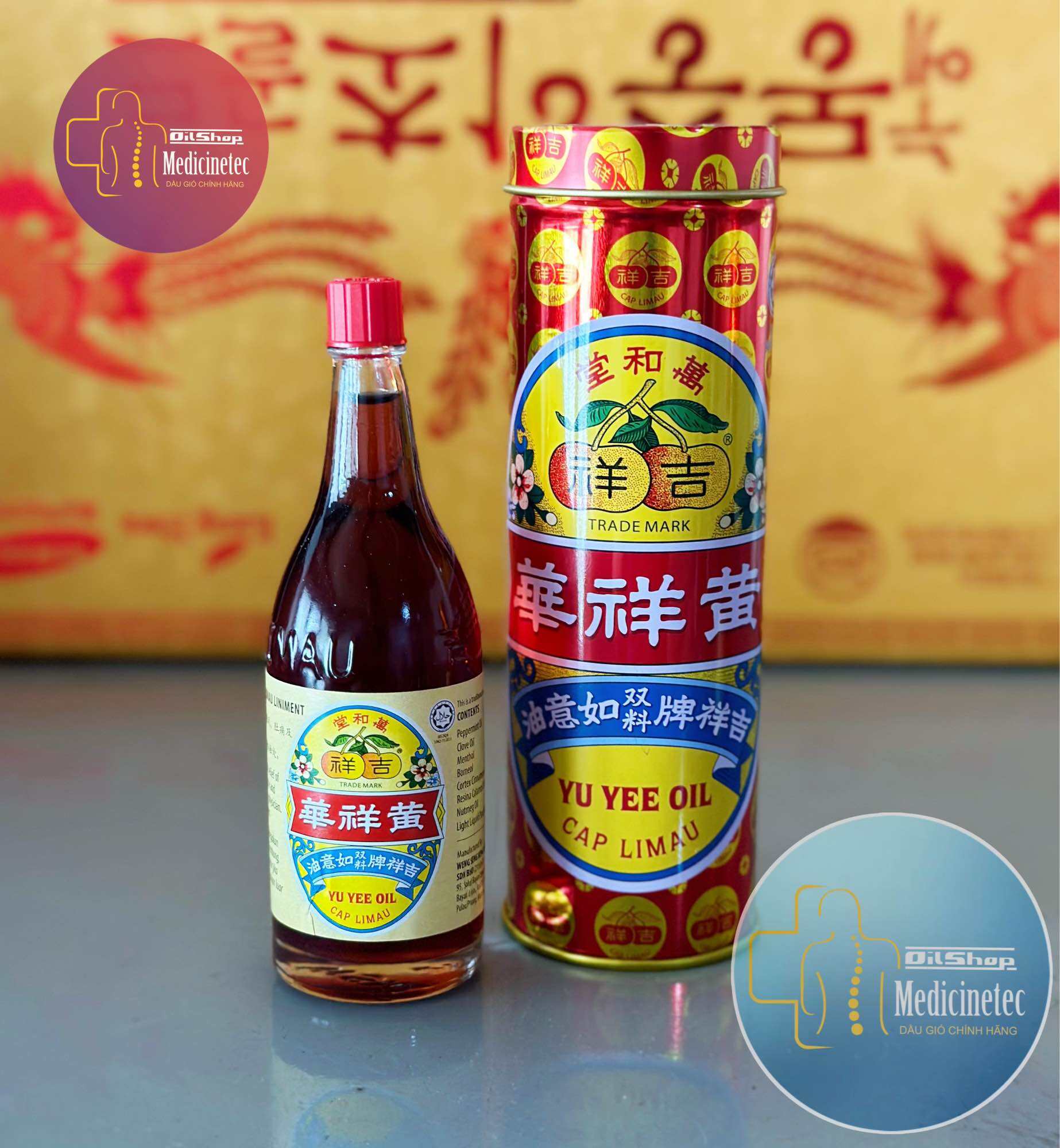 Dầu Gió Yu Yee Oil Malaysia Chính Hãng