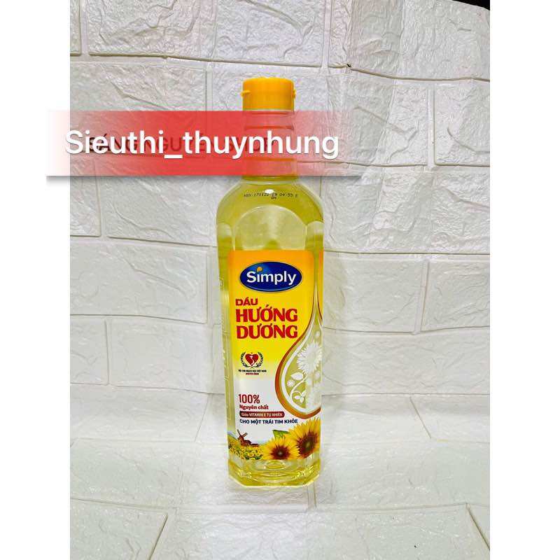 Dầu Ăn Đậu Nành Simply 1L-2L
