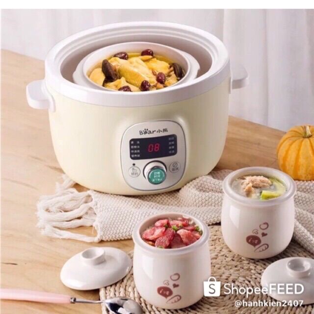 NỒI NINH HẦM CÁCH THUỶ BEAR 1.8l [SỈ/LẺ]