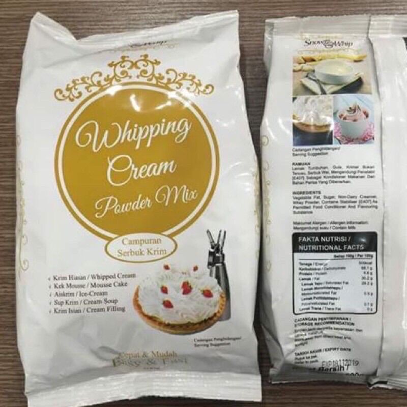 Bột Whipping cream chia lẻ 100gr