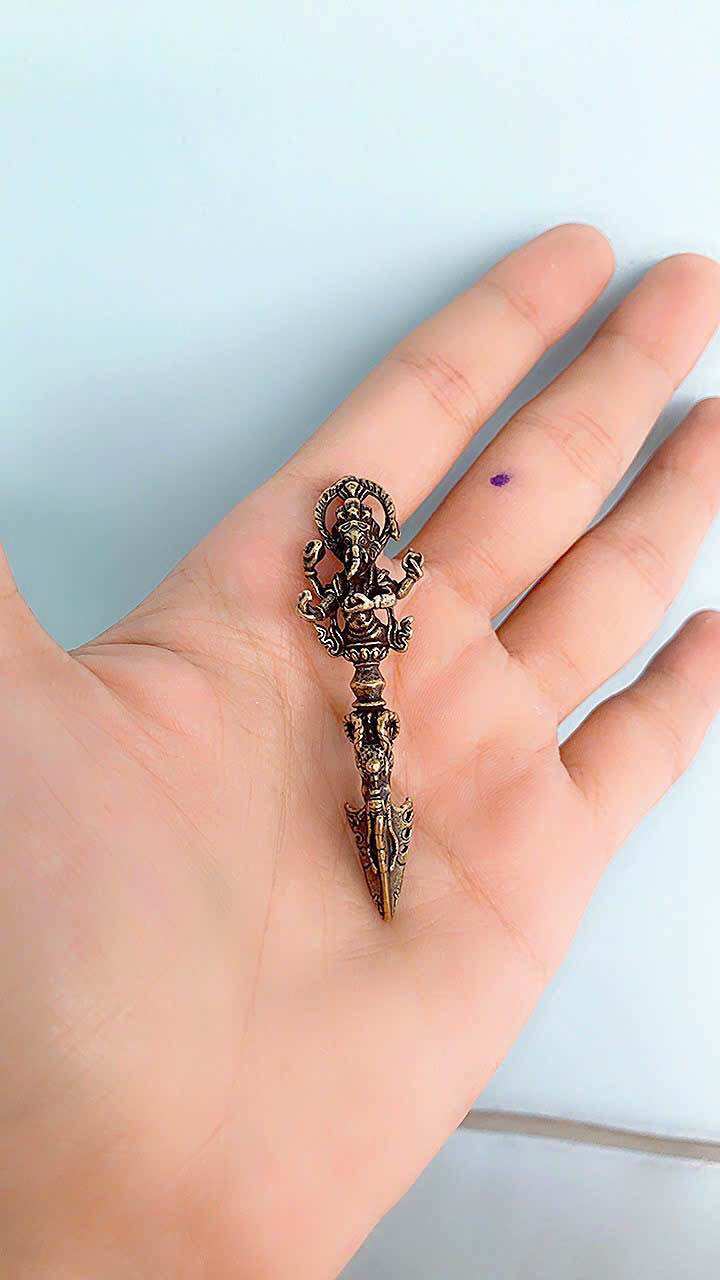 Pháp bảo kim cang thần voi Ganesha