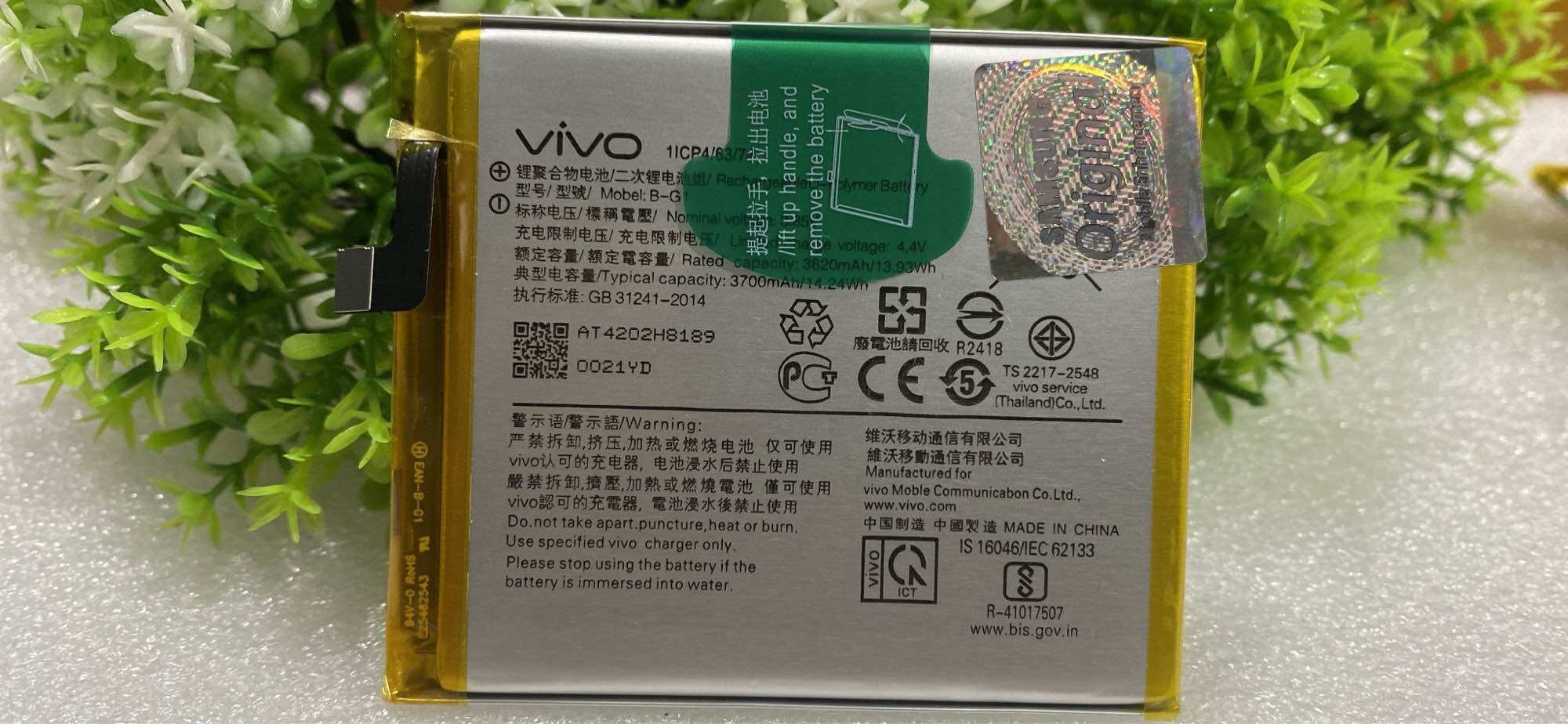 Pin vivo B-G1 / v15 pro zin mới , thay pin điện thoại vivo v15pro b-g1 hàng chuẩn giá tốt