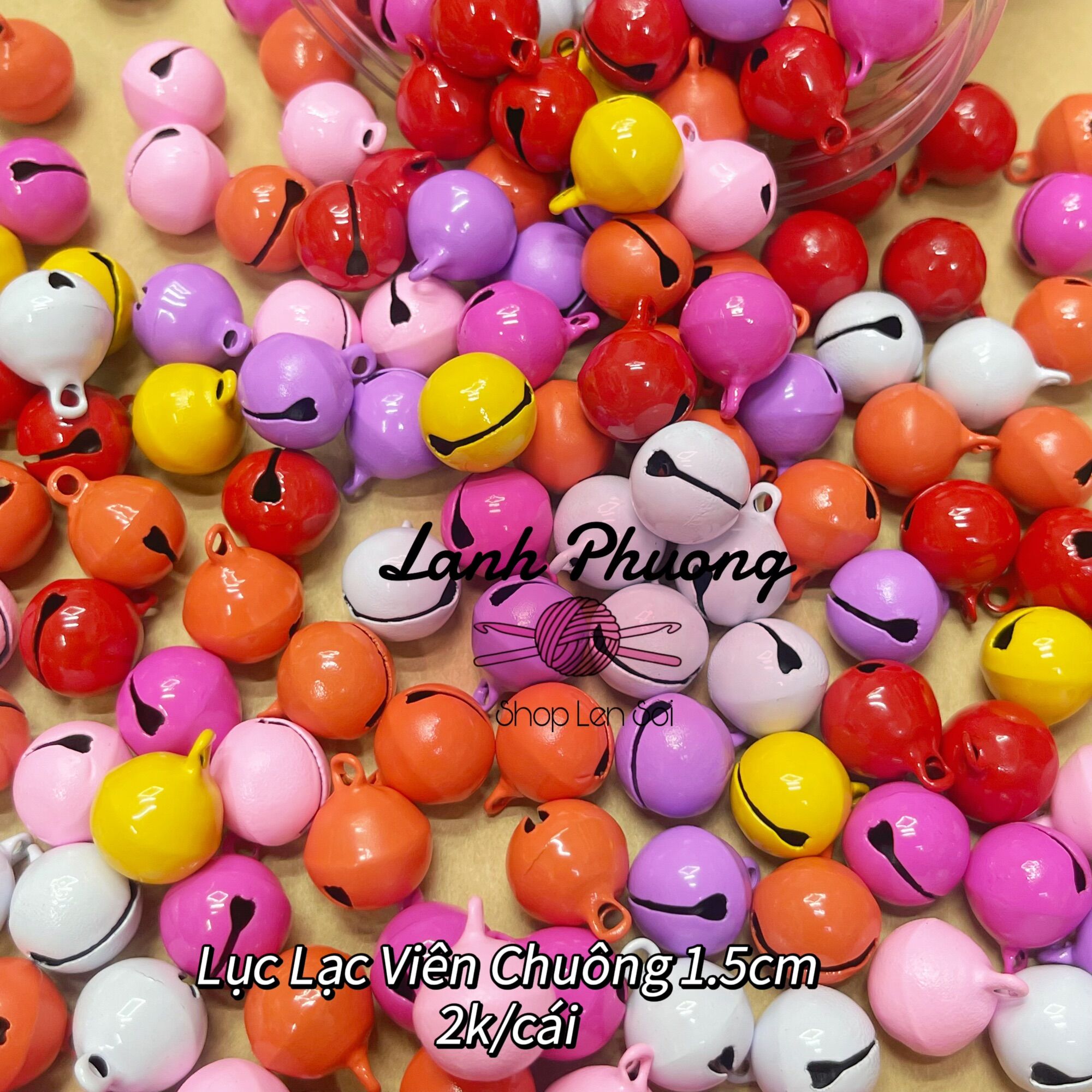 Lục lạc viên chuông 1.5cm