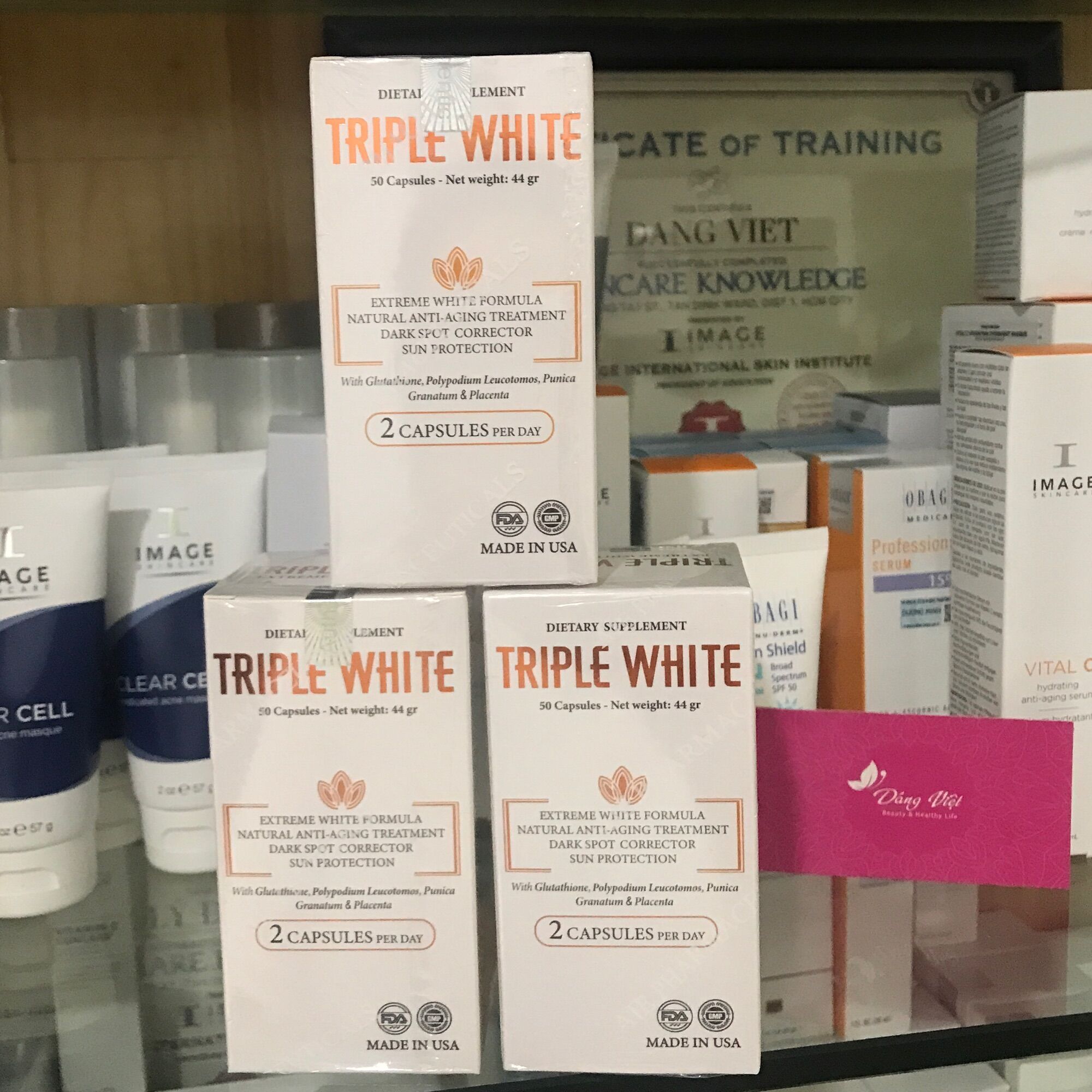 Viên Uống Triple White Dưỡng Trắng Da