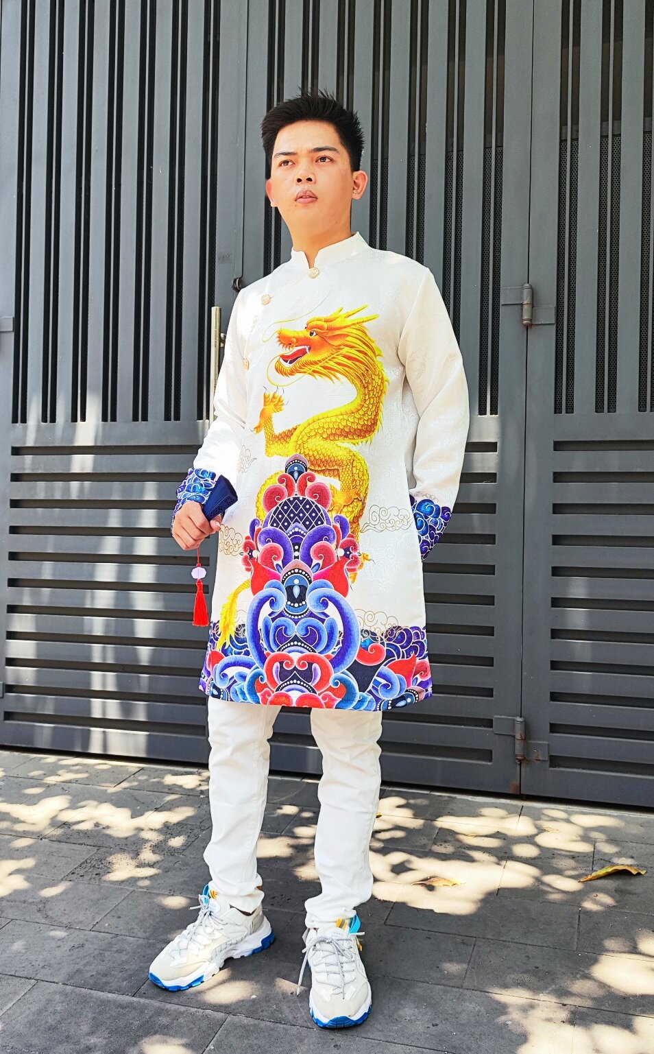 áo dài nam