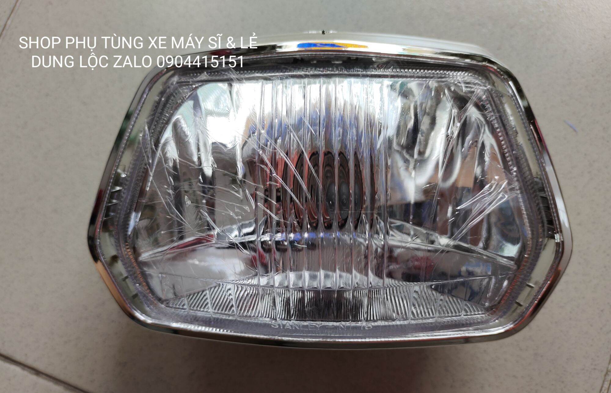 Bộ pha đèn dùng cho dòng xe máy Honda supe dream đầu lồi đời 2006
