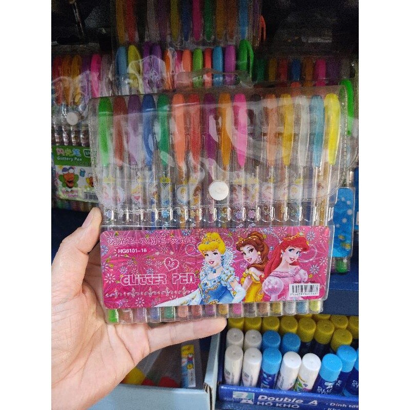 Bút kim tuyến 16 mầu
