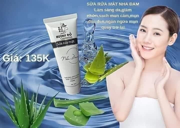 Sữa rửa mặt nha đam Huỳnh Đỗ